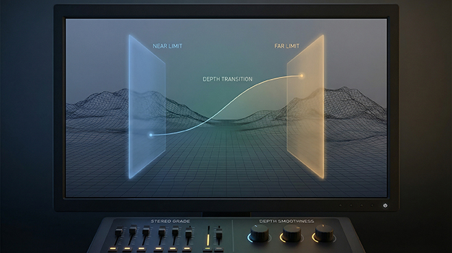 Flat to Depth to Stereo Transition